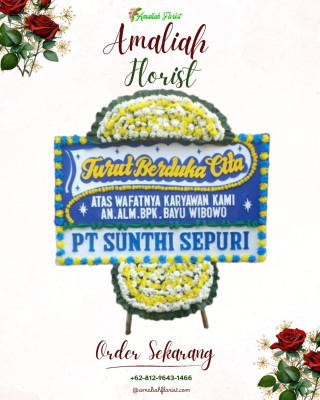 Papan Bunga Duka di Dayeuhkolot