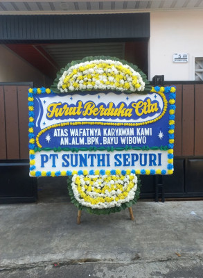 Papan Bunga Duka di Dayeuhkolot