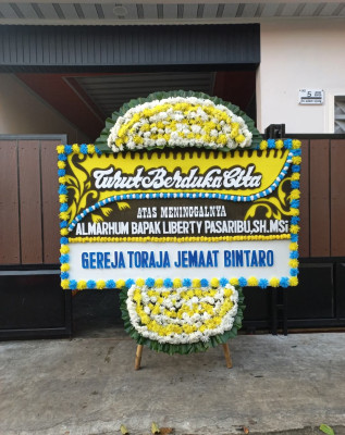 Papan Bunga Duka di Dayeuhkolot