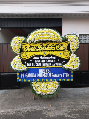Papan Bunga Duka di Dayeuhkolot