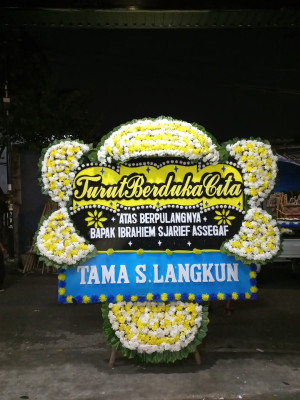 Papan Bunga Duka di Dayeuhkolot